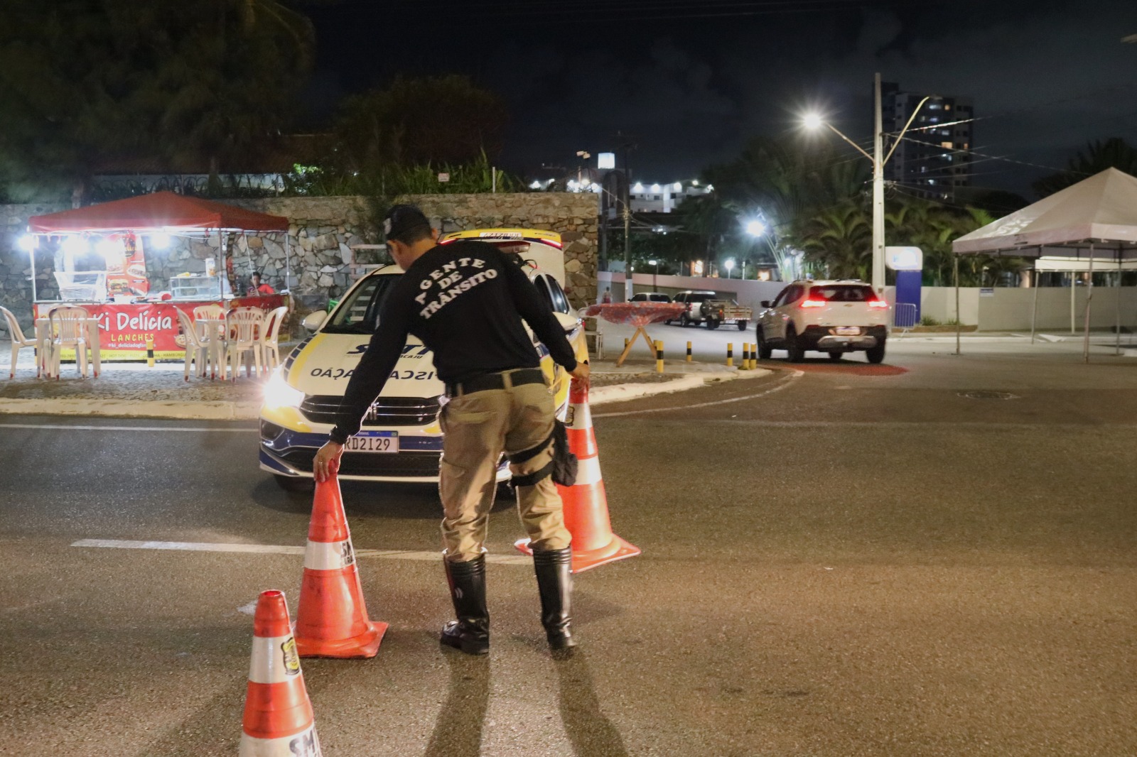 Pré-Caju 2025: Prefeitura garante fluidez no trânsito na primeira noite do evento - SMTT Aracaju